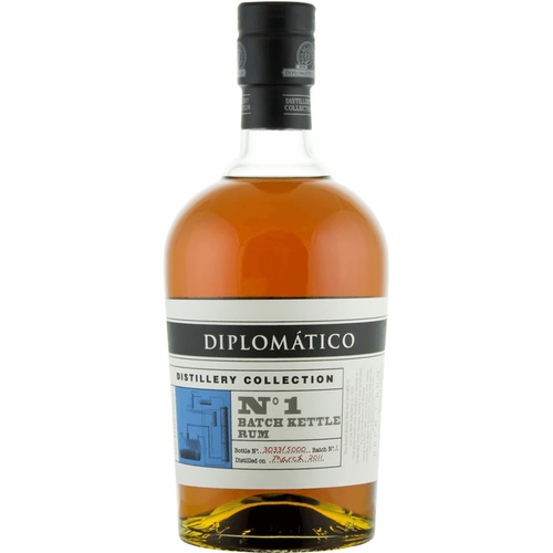 RHUM VENEZUELA DIPLOMATICO DISTILLERIE COLLECTION BATCH KETTLE 47% 70CL