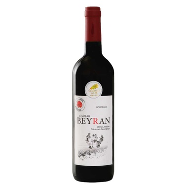 Bordeaux Rouge Chateau Beyran 2015 Vegan