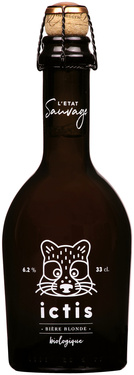Biere France Normandie Blonde L'etat Sauvage Ictis 0.33 6.2% Bio