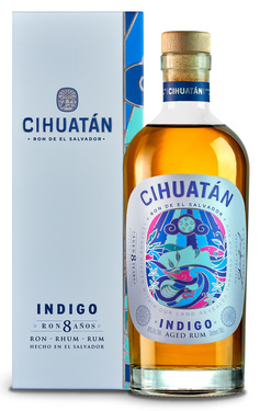 Rhum Ambre Salvador Cihuatan 8ans Indigo 40% 70cl