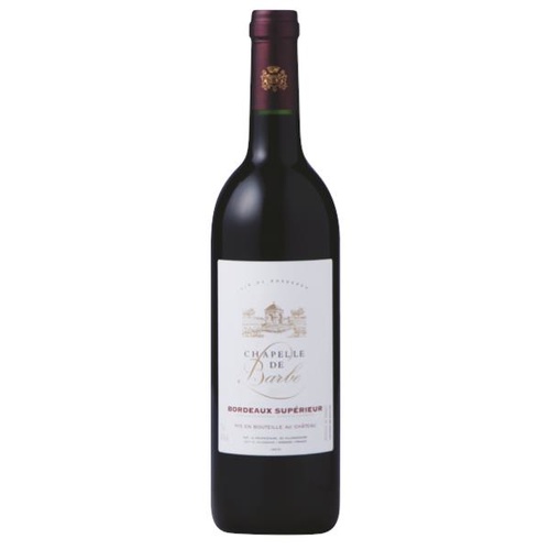 AOP BORDEAUX SUPERIEUR CHAPELLE DE BARBE 2016 MEDAILLE OR