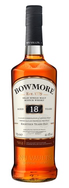 Whisky Ecosse Islay Single Malt Bowmore 18 Ans 43% 70cl