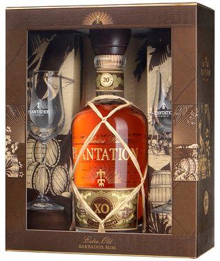 Rhum Barbade Plantation Rum Xo 20th Anniversary 40% 70cl Coffret 2 Verres 69187