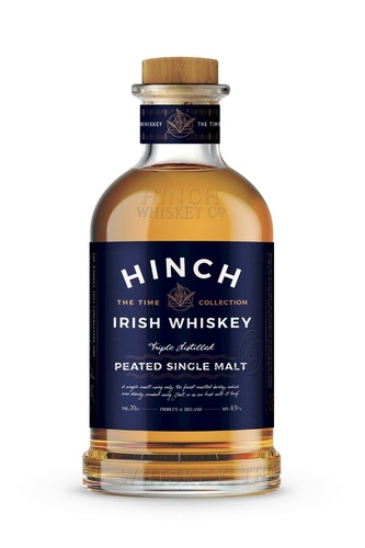 WHISKEY IRLANDE SINGLE MALT HINCH PEATED 43% 70CL