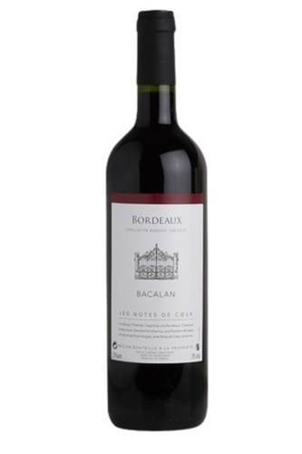 AOP BORDEAUX Rouge BACALAN NOTES DE COEUR 2020