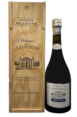 Pastis Ferroni Chateau Des Creissauds 2022 Caisse Bois 45% 70cl