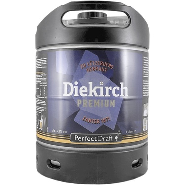 Perfect Draft 6l Luxembourg Diekirch Premium 4,8%