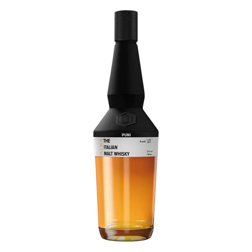 WHISKY SINGLE MALT ITALIE PUNI ALBA MARSALA & ISLAY CASK OF 43% 70CL